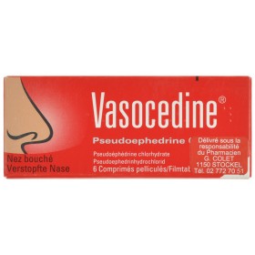 Vasocedine Pseudoefedrine Tabl  6