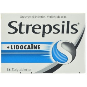 Strepsils + Lidocaine Past a Sucer 36