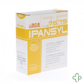 Ipansyl 3 cp Ster 8pl  7,5x 7,5cm 20