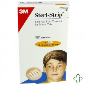 Steri-strip 3m Steril      6,0mmx100mm 1x10 1546/1