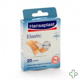 Hansaplast Med Elastic             Strips 20 47754