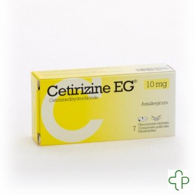 Cetirizine Eg Comprimés   7 X 10 Mg