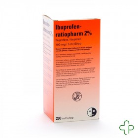 Ibuprofen Teva 2% Sir 200 ml
