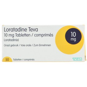 Loratadine Teva 10 Mg Comprimés 50 X 10 Mg