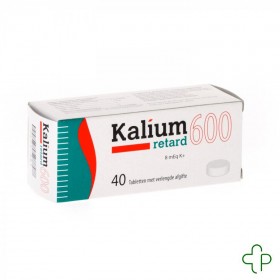 Kalium Retard 600     Comprimés 40x600mg