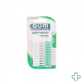 Gum Soft Picks Plast-ctc Fluor 80 632