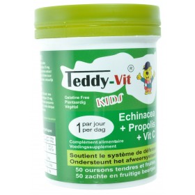 Teddy Vit Echinacea+propolis+vit C Gomme Ours 50