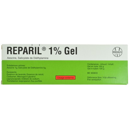 Reparil Gel 1% 100 G