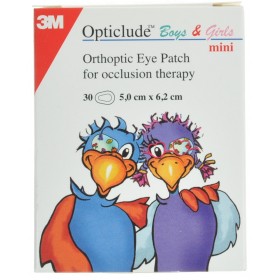 Opticlude 3m Boys&girls Mini Pans Ocul.  30 2537pe