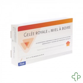 Gelee Royale et Miel Bio Buvable Unidose 10x10ml