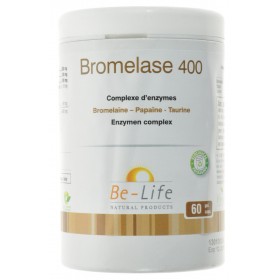 Bromelase 400 Enzymes Be Life Nf       Pot Gel  60