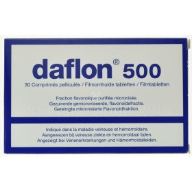 Daflon 500 Mg 30 Comprimés