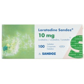 Loratadine Sandoz Comprimés 100 X 10 Mg