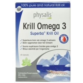 Physalis Krill Omega 3 Capsules 60