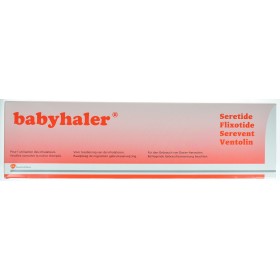 Babyhaler Inhalatiekamer + Masker BB 2 Kleppen