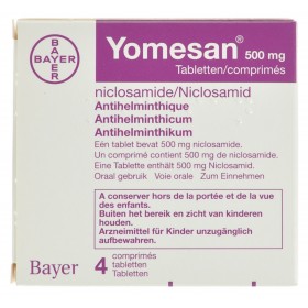 Yomesan tablets 4x500mg