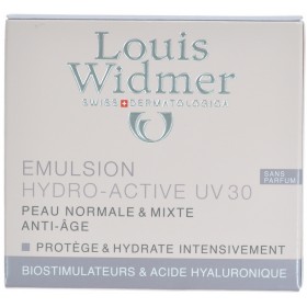 Louis Widmer emulsion hydro-active uv30 sans parfum pot 50ml