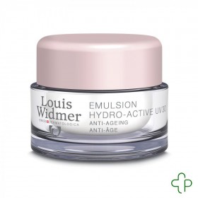 Louis Widmer emulsion hydro-active uv30 parfumée pot 50ml