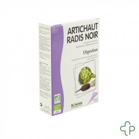 Artichaut-radis noir bio ampoules 20x10ml biotechnie
