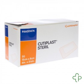 Cutiplast sterile 8,0x15,0cm 50 66001474