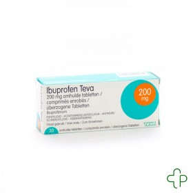 Ibuprofen teva drag 30 x 200 mg