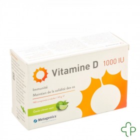 Vitamine d 1000iu comprimés 168 metagenics