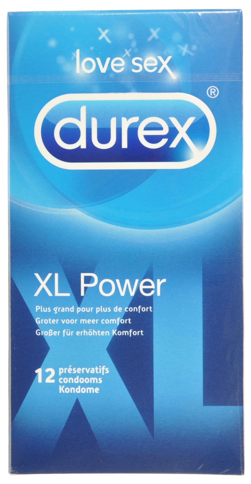 Durex Xl Power Condoms 12 6576