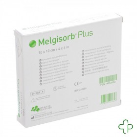 Melgisorb plus cp sterile 10x10cm 10 252200
