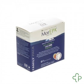 Morepa Smart Fats Family Pack Capsules 2X60