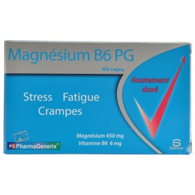 Magnesium B6 Pg Pharmagenerix 60 Caps