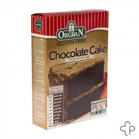 Orgran mix cake chocolat 375g 4501