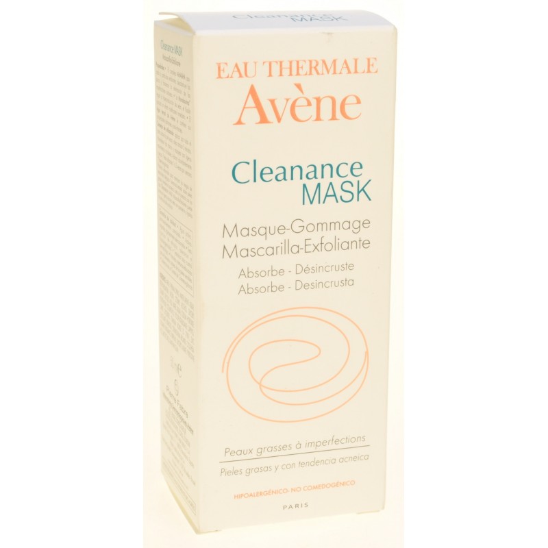 Avene cleanance mask peelingmasker abs tube 50ml