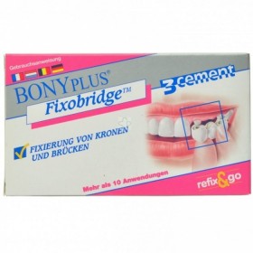 Bonyplus Fixobridge-3cement Fixation Couronnes Bridges 1 Kit