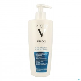Vichy dercos shampooing dermo apaisant cheveux secs 390ml