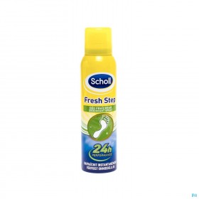Scholl fresh step deodorant fraicheur spray 150ml