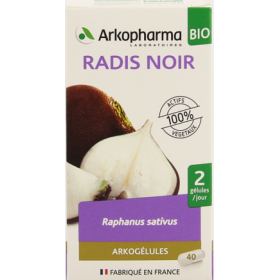 Arkogelules bio Radis Noir Vegetal 45