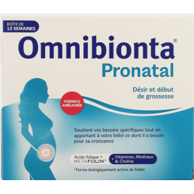 Omnibionta Pronatal Metafolin Comprimés 90