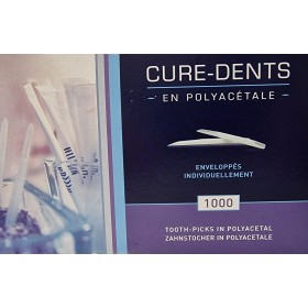 Efiseptyl - Cure-Dents En Forme Plume D'Oie - Emballage Individuel - x50