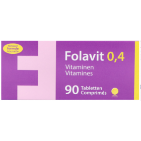 Folavit 0,4 Mg Tabl 90 X...
