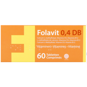 FOLAVIT 0,4MG DB COMP 60