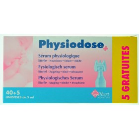 Physiodose Serum Physio Ud Ster 40x5ml+5 Gratuit