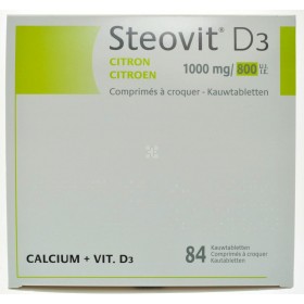 Steovit D3 1000mg/800 comprimes a Croquer 84