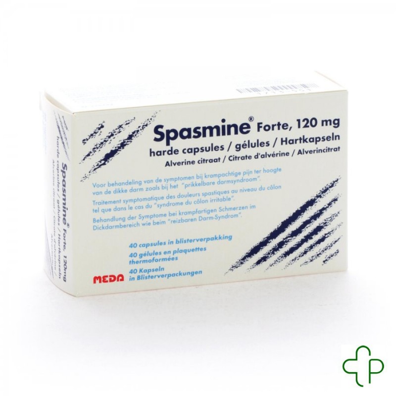 Spasmine 40 Caps 60mg