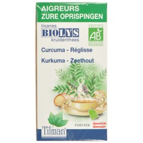 Biolys Curcuma-reglisse Tea-bags 20