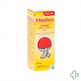 Medica Spray pour la Gorge 30ml Lemon