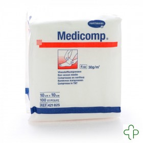 Medicomp cp N/st 4pl 10x 10cm 100 4218252