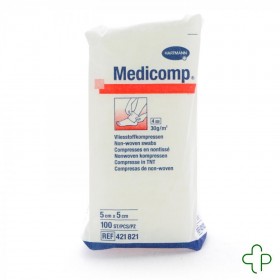 Medicomp cp N/st 4pl 5x 5cm 100 4218217