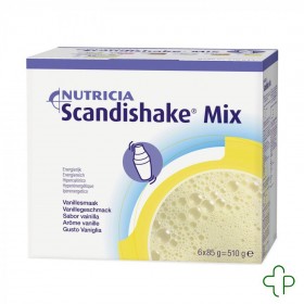 Scandishake Mix Vanille Nf Sach 6x85g