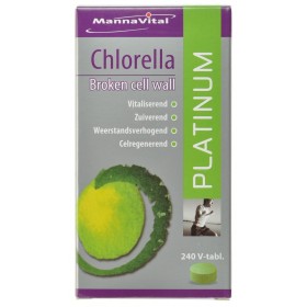 MannaVital Chlorella Platinum V-tabl 240