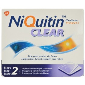 Niquitin Clear Patches 21 X 14 Mg